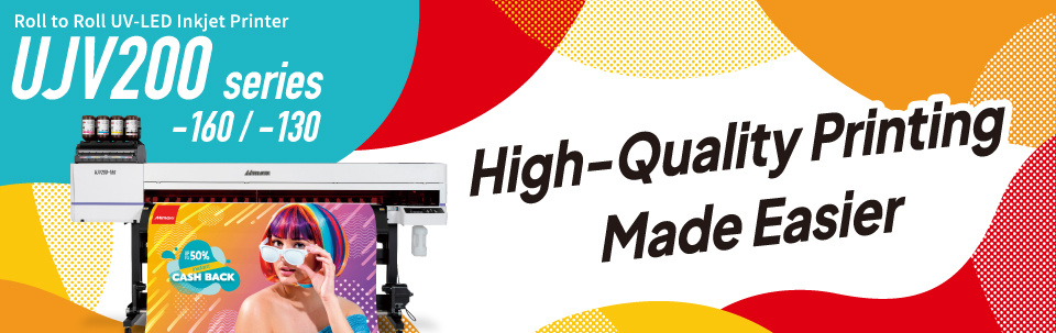 UJV200 Series | Entry-level UV-LED Inkjet Printer